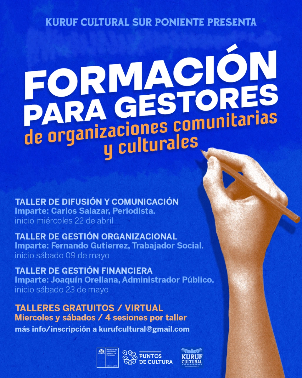 Tutorías Gestión, finanzas y comunicación para organizaciones culturales