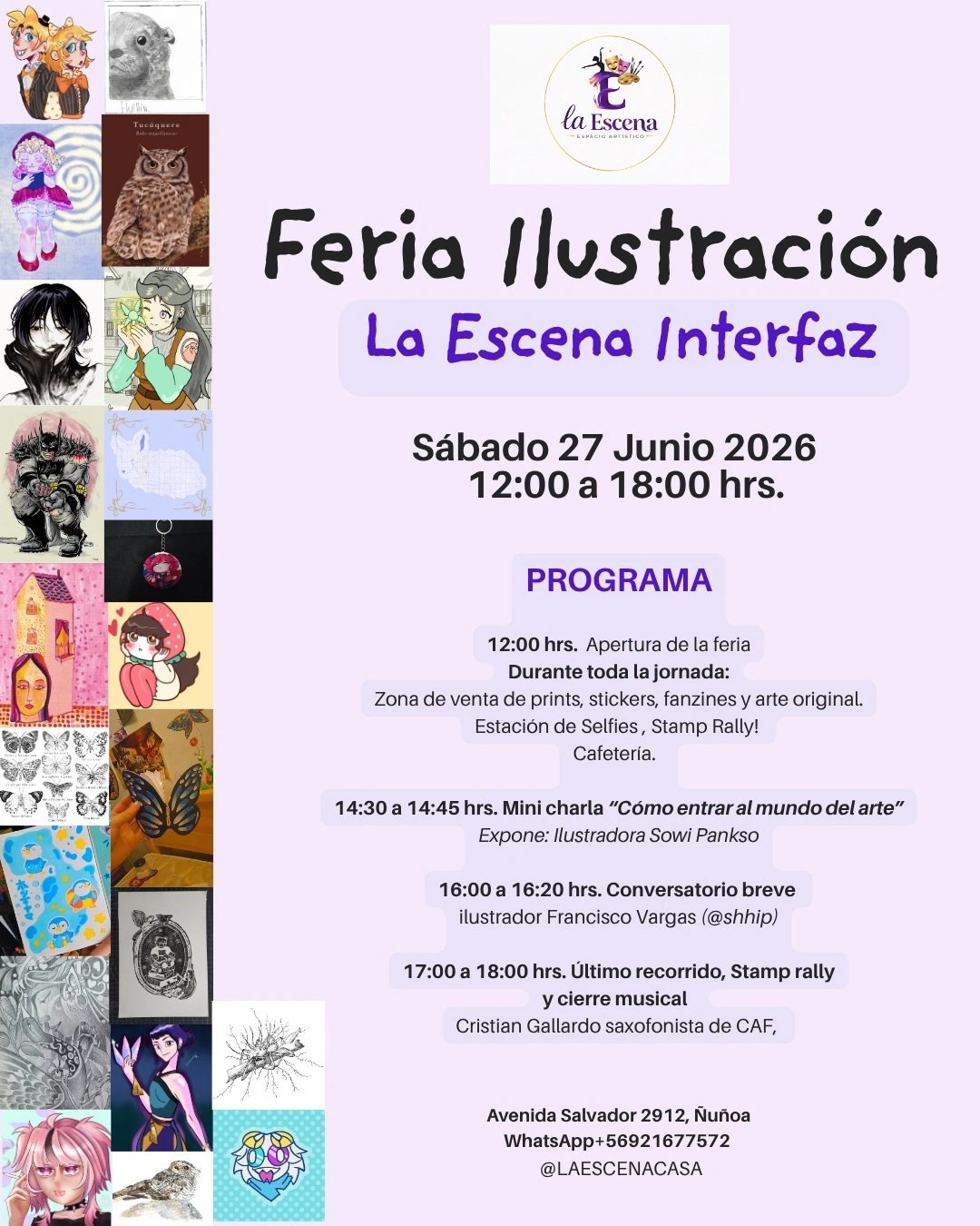 Feria ilustración La Escena interfaz - Imagen 2