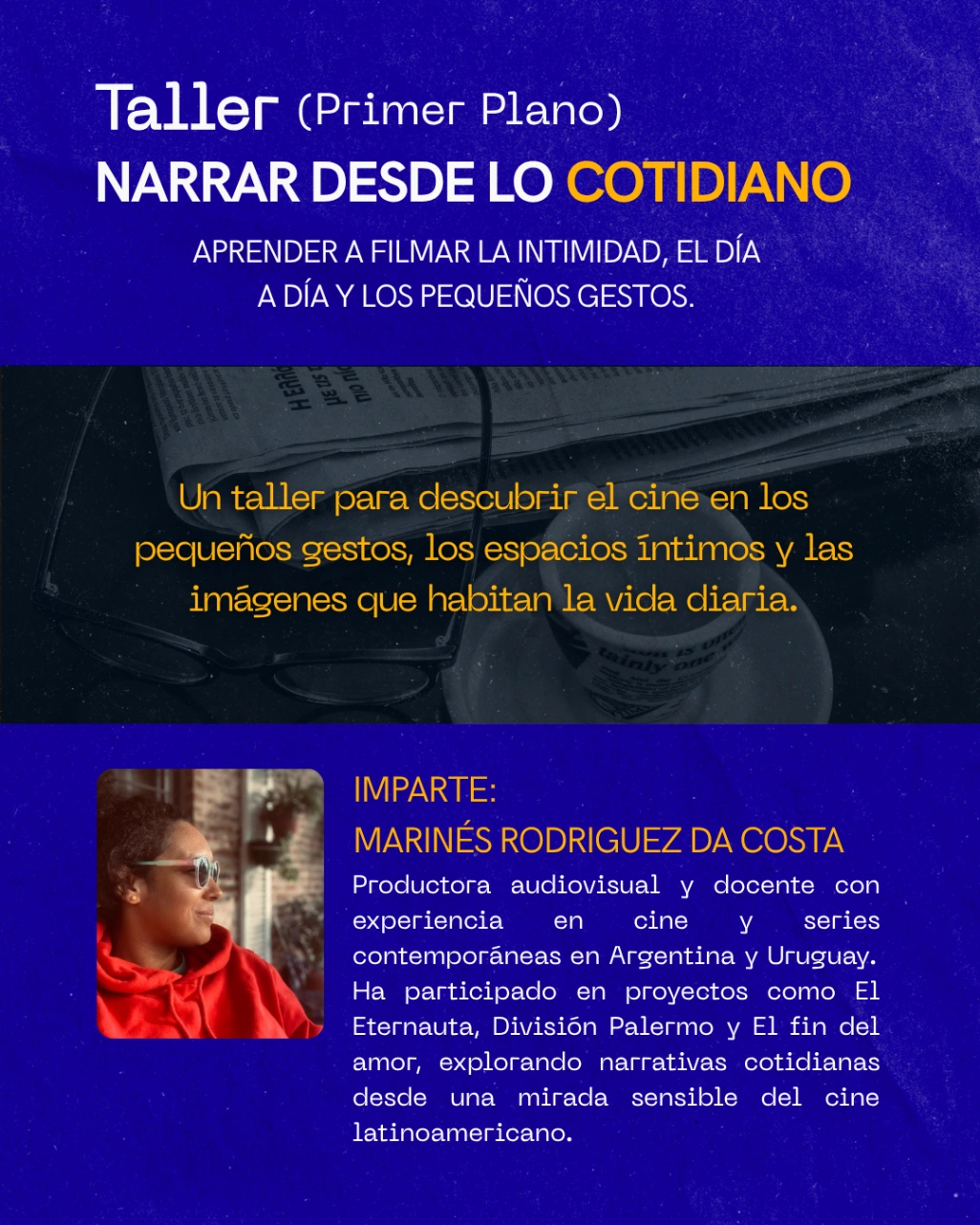 Taller: Narrar desde lo cotidiano