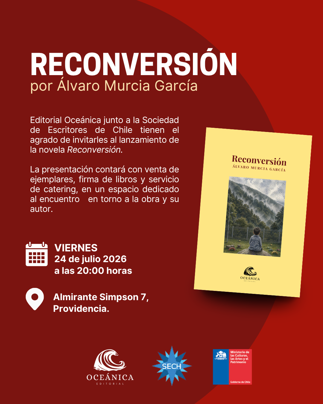 Lanzamiento del libro Reconversión en la SECH