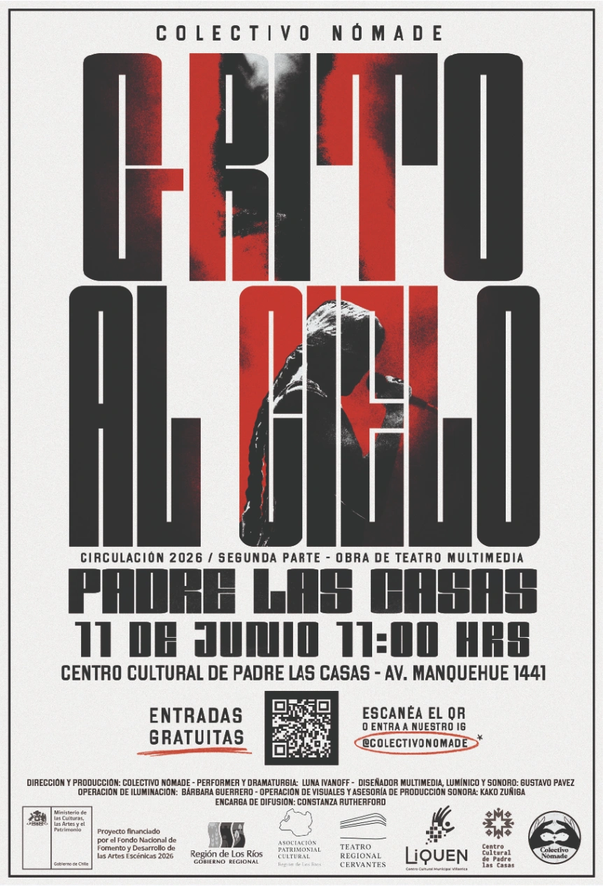 Colectivo Nómade presenta: GRITO AL CIELO en Padre Las Casas