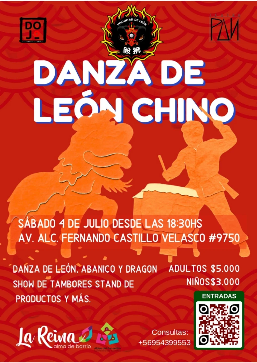 Danza del leon Chino