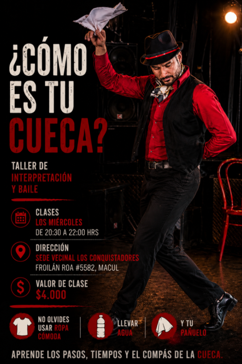 Taller de Cueca Teatro - Imagen 2