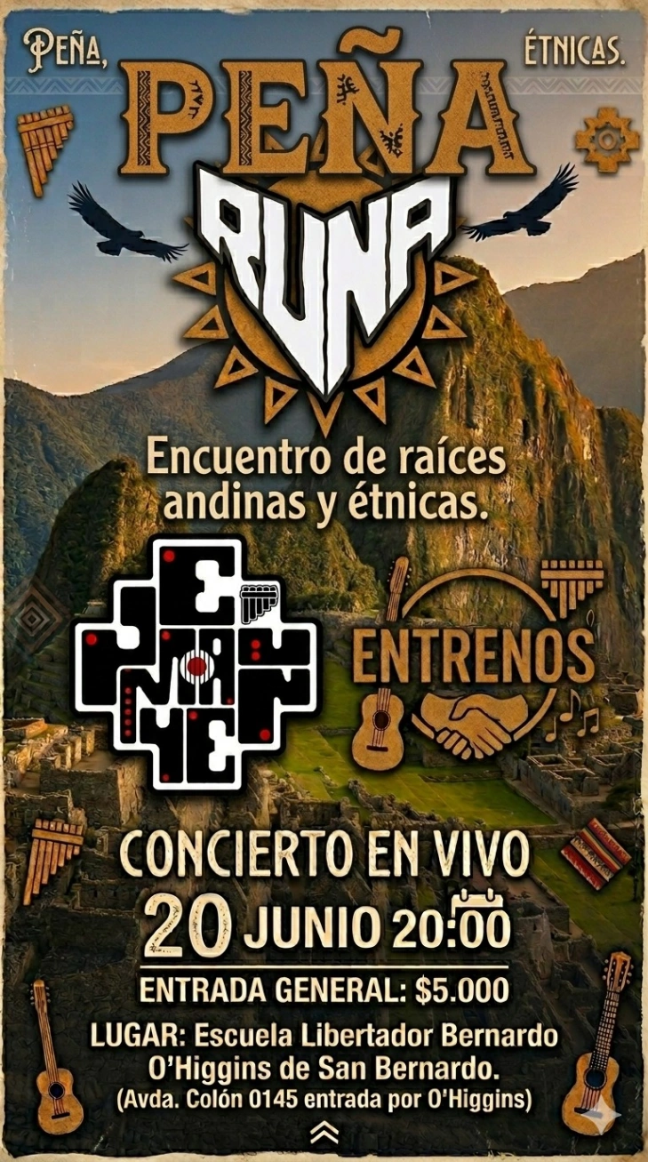 Peña Runa Encuentro de Raíces Andinas