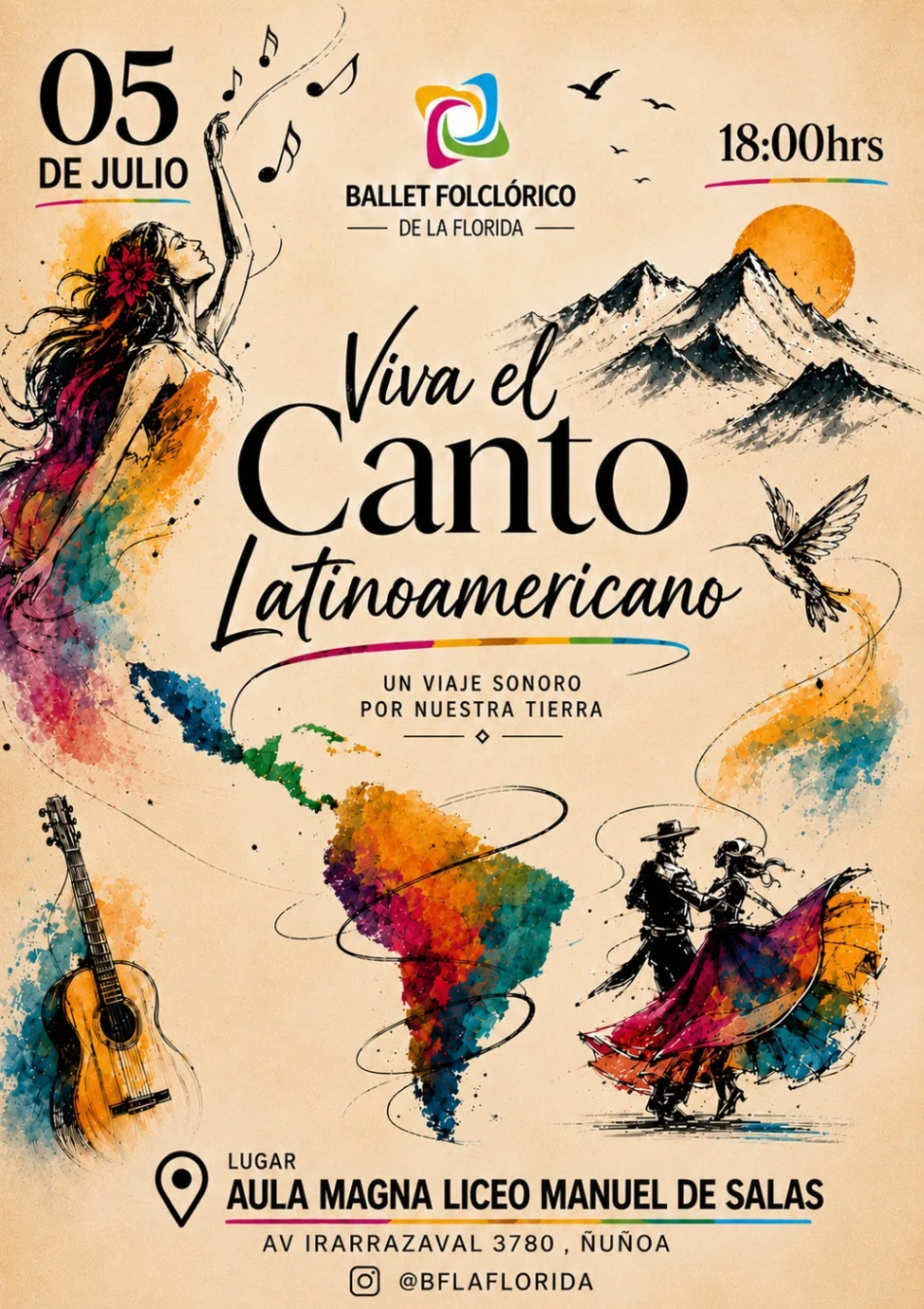 VIVA EL CANTO LATINOAMERICANO 