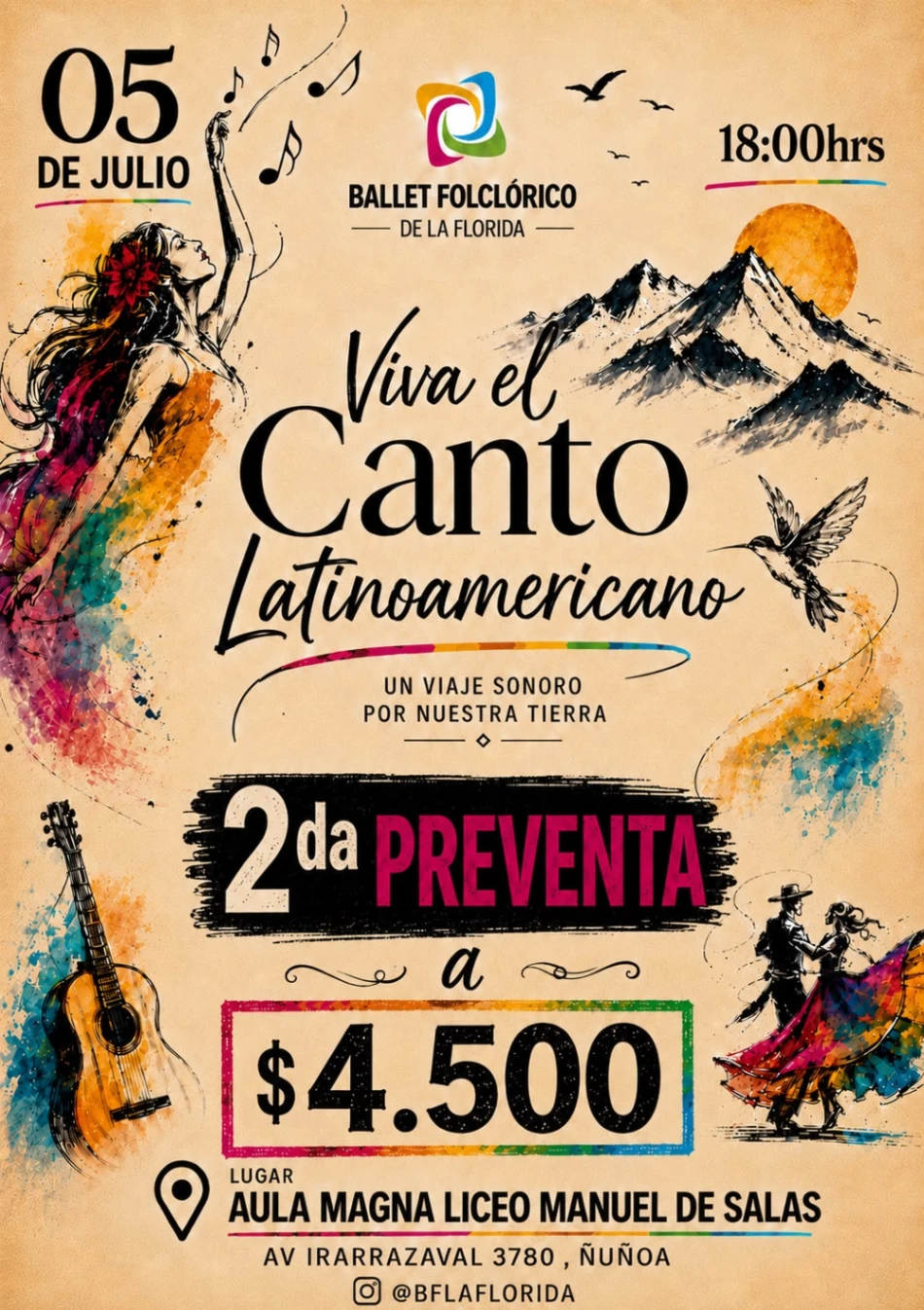 VIVA EL CANTO LATINOAMERICANO  - Imagen 2