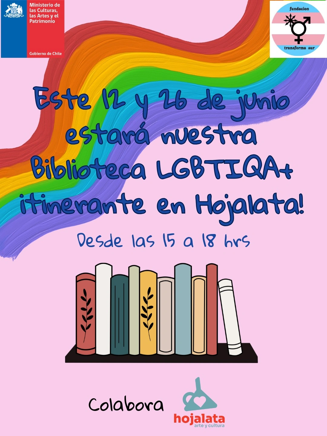 Palabras Diversas: Biblioteca LGBTIQA+ itinerante 