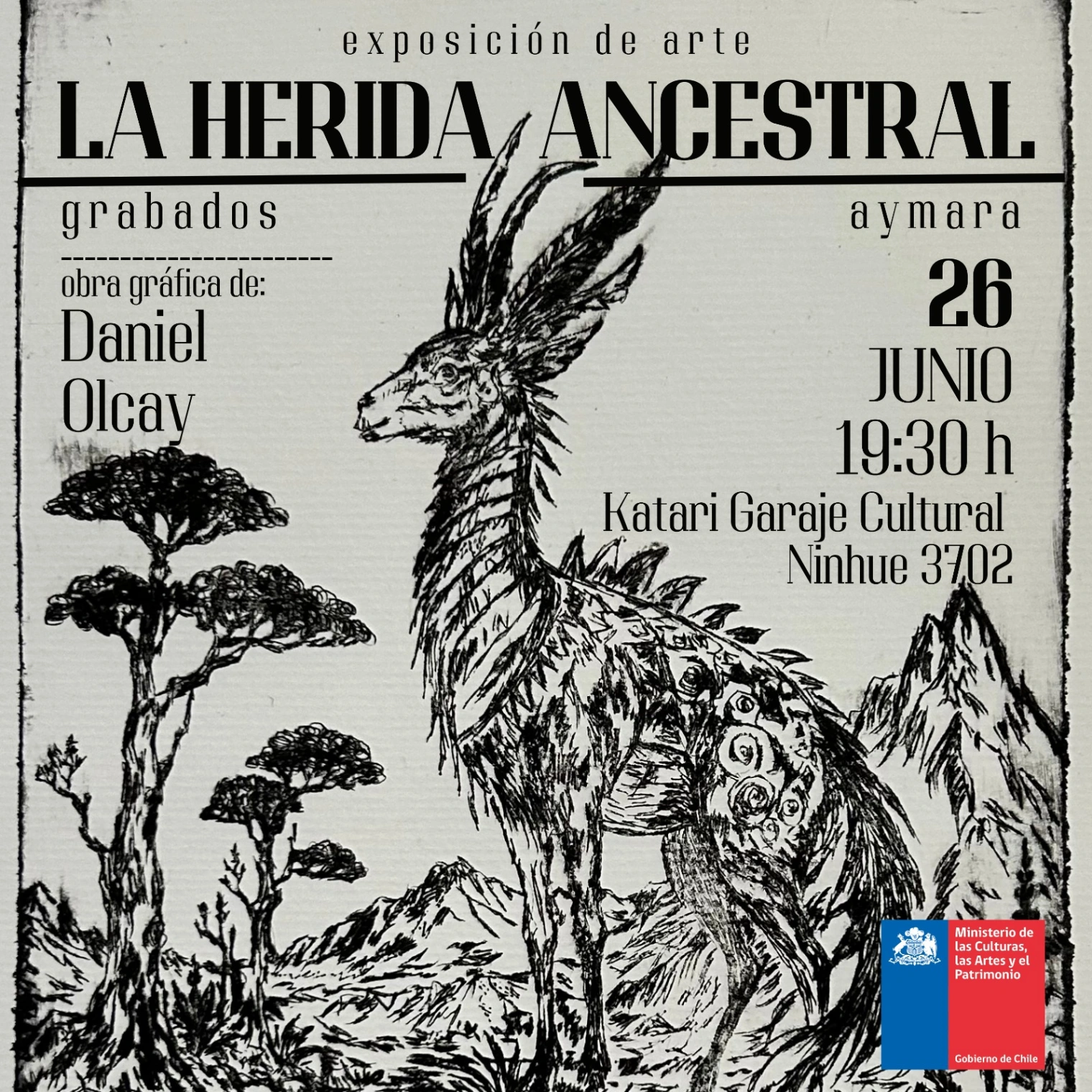 La Herida Ancestral, grabados aymaras