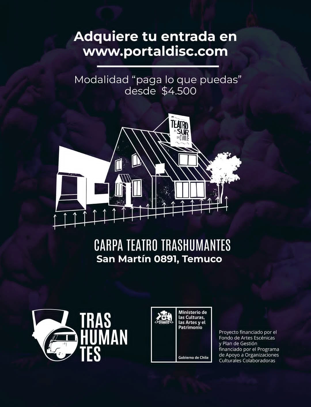 Vestigial, todo afuera nada adentro - Transhumantes Temuco  - Imagen 3