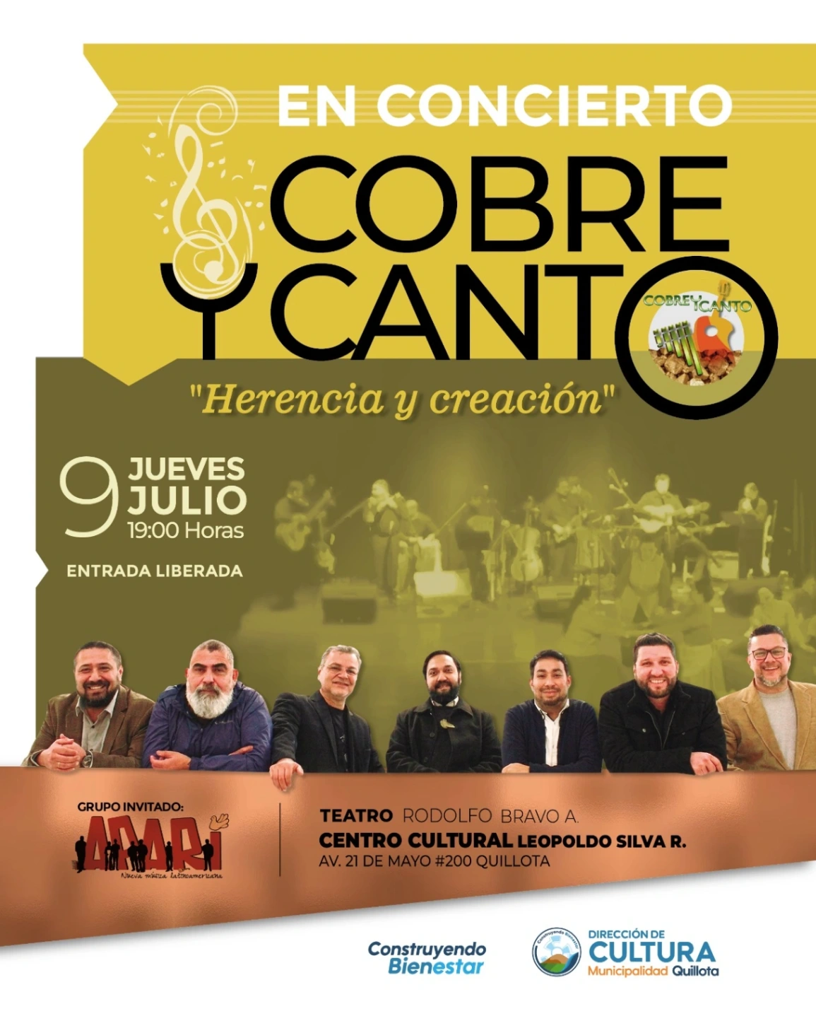 Música latinoamericana, danza contemporánea y folclor barrial protagonizan la cartelera cultural de esta semana